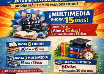 Más tiempo para leer, ver y escuchar en tu Biblioteca Municipal de Moralzarzal