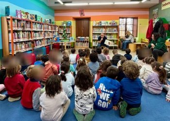 Navidad literaria en la Biblioteca de Moralzarzal con nuestras visitas escolares