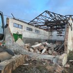 Ya están marcha las obras de la nueva nave Municipal de Moralzarzal