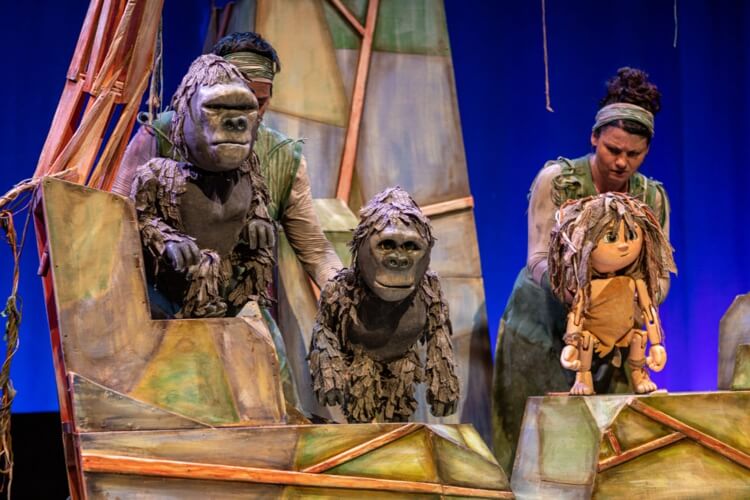 Yo, Tarzán. Títeres con alma para toda la familia en el Teatro de Moralzarzal. 17 de enero