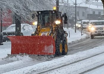 El Ayuntamiento de Moralzarzal agradece el esfuerzo del operativo especial ante la nevada de ayer
