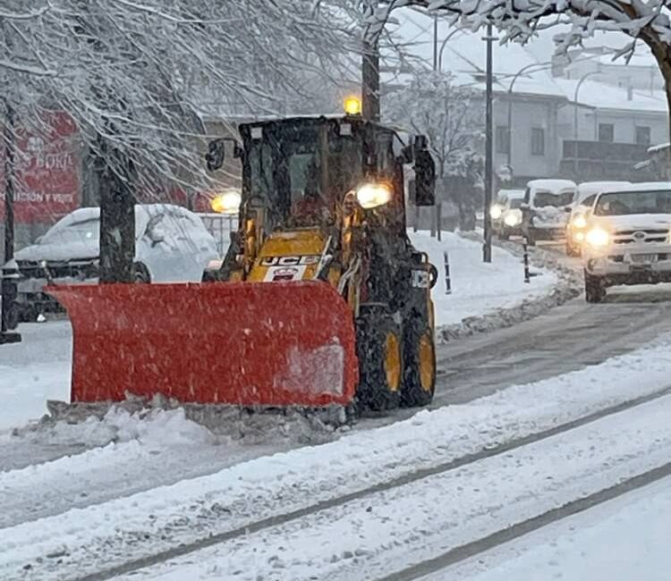 El Ayuntamiento de Moralzarzal agradece el esfuerzo del operativo especial ante la nevada de ayer
