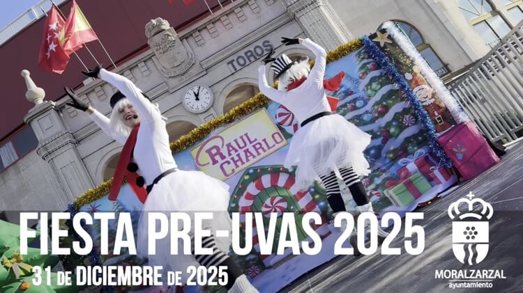 Éxito rotundo en la Fiesta Pre-Uvas 2025 de Moralzarzal