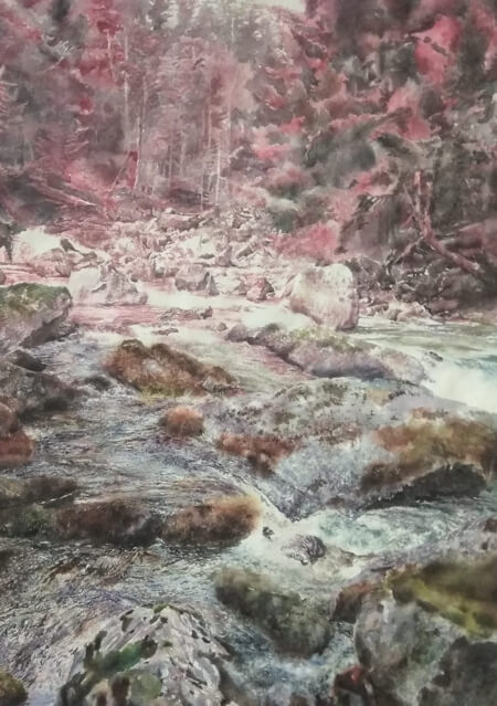 Exposición de Antonio Basalto en el Centro Cultural de Moralzarzal, febrero