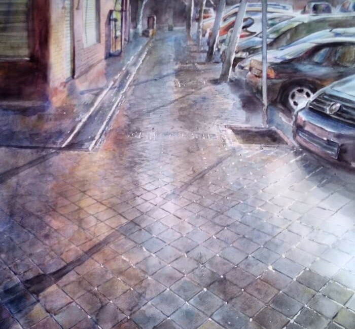 Exposición de Antonio Basalto en el Centro Cultural de Moralzarzal