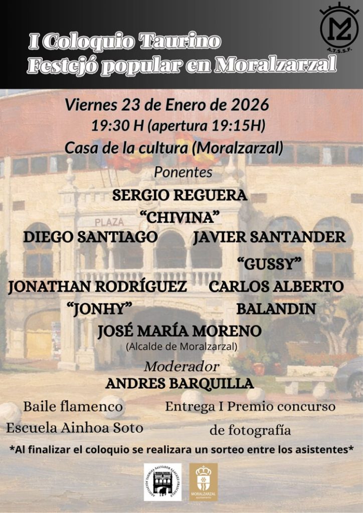 I Coloquio Taurino, Festejo Popular en Moralzarzal. Asociación Taurina Salvador Sánchez Frascuelo