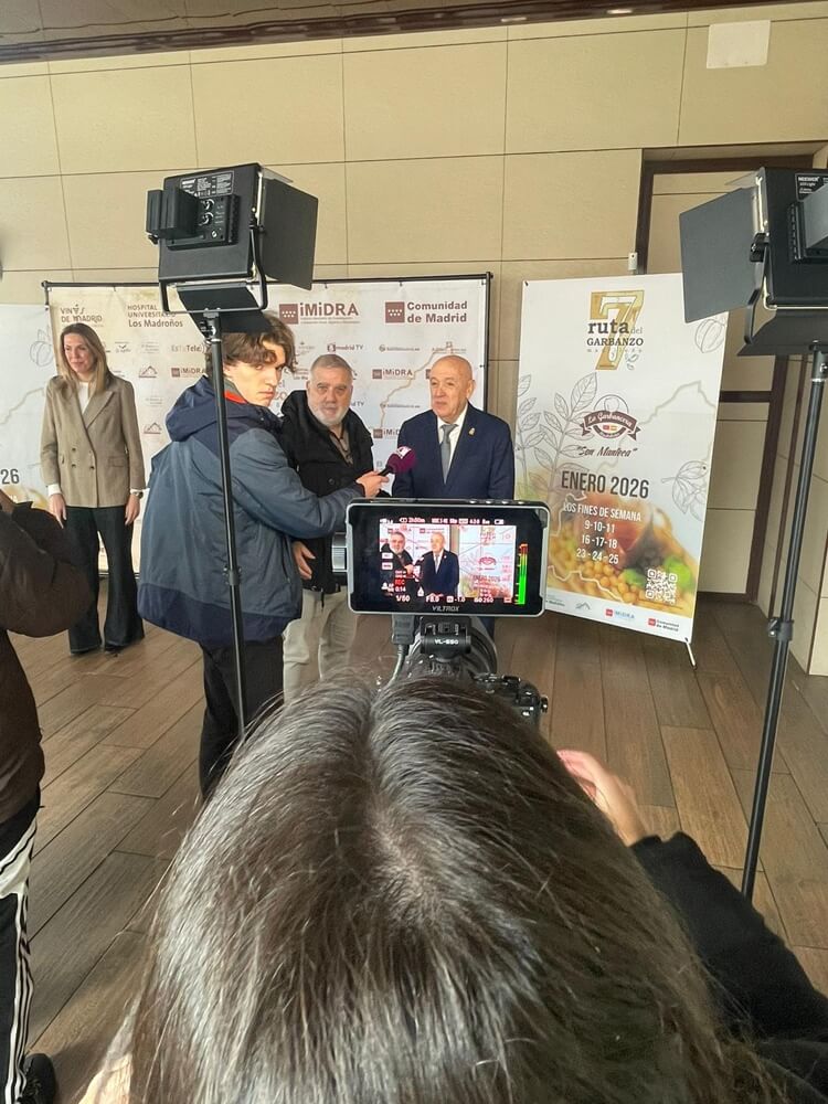 José María Moreno Martín recibe el Garbanzo Dorado 2026. televisión