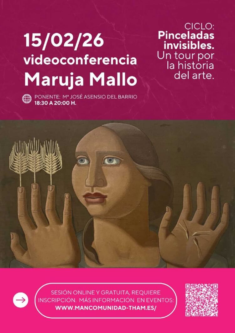 6 videoconferencias gratuitas, Pinceladas invisibles. Un tour por la historia del arte