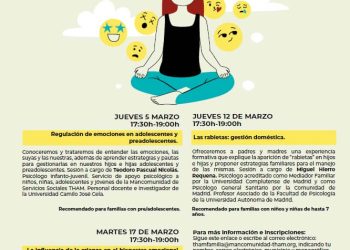 Espacio para Familias en marzo en Moralzarzal