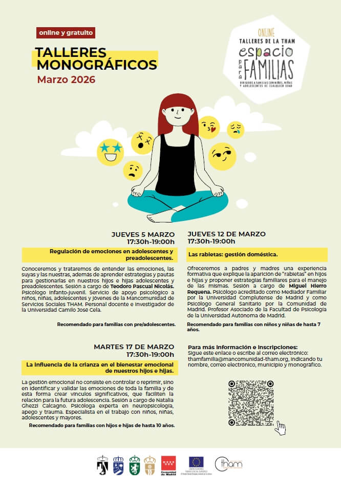 Espacio para Familias en marzo en Moralzarzal