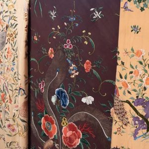 Mantón de Manila exposición en Moralzarzal