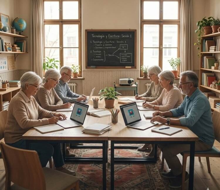 Nuevos cursos gratuitos para mayores en Moralzarzal. Informática, Escritura y Bienestar