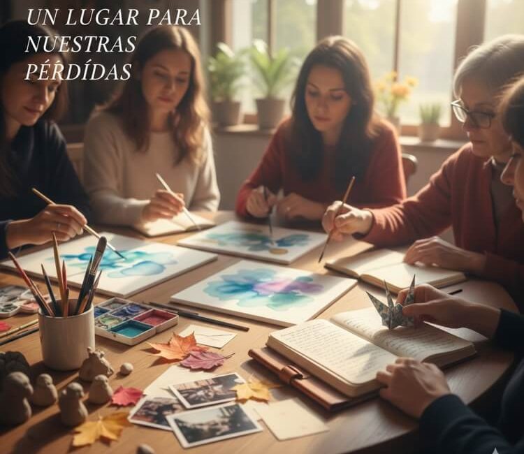 Un lugar para nuestras pérdidas. Taller de duelo a través del arte para mujeres en Servicios Sociales Moralzarzal 2026
