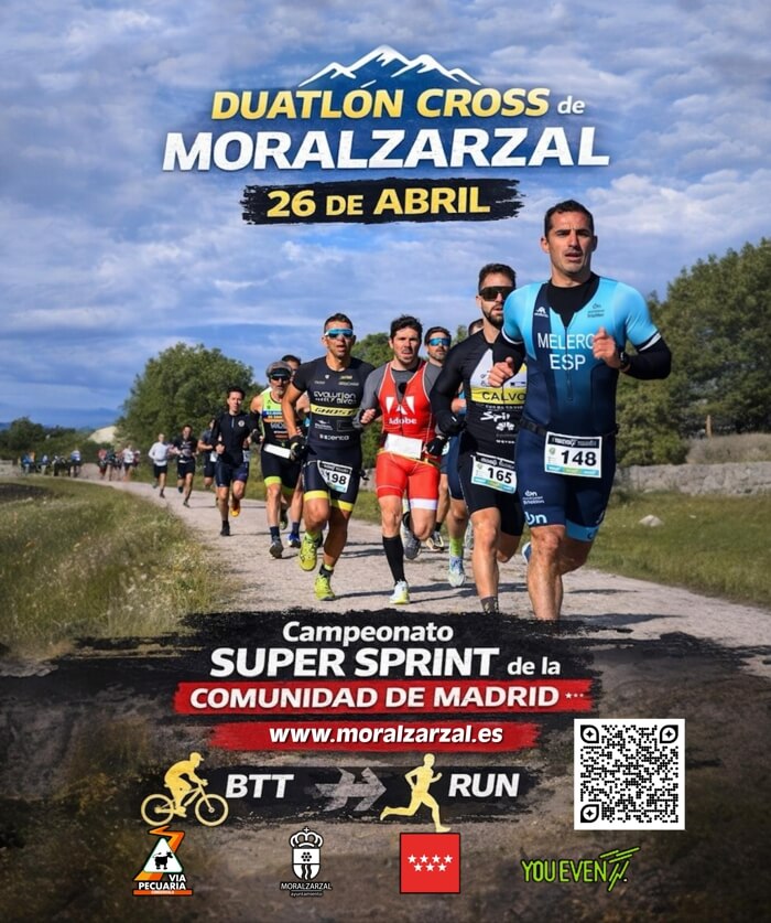 El Duatlón Cross de Moralzarzal, Navafría epicentro del triatlón madrileño el 26 de abril 2026