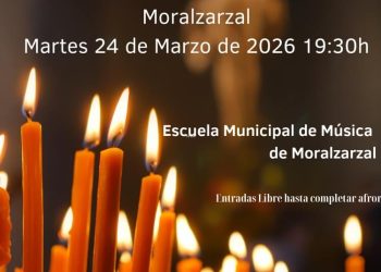El sonido de la Semana Santa llega a Moralzarzal con el IV Concierto de Marchas de Procesión, de la Escuela de Música