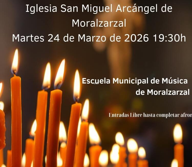 El sonido de la Semana Santa llega a Moralzarzal con el IV Concierto de Marchas de Procesión, de la Escuela de Música