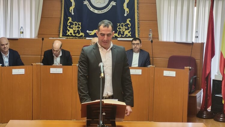 Ignacio Melero toma posesión como nuevo concejal del Equipo de Gobierno en Moralzarzal