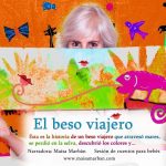 Maísa Marbán Cuentacuentos El beso viajero, en la Biblioteca de Moralzarzal