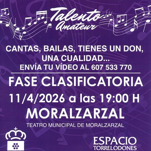 Moralzarzal busca a los mejores talentos con el certamen Tú sí que molas 2026, de Onda Cero Sierra