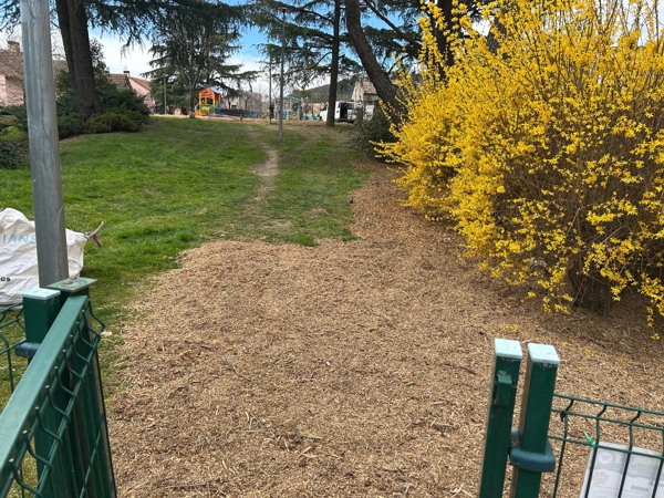 Moralzarzal recupera el parque de la calle Los Morales bajo un modelo de gestión sostenible, vista