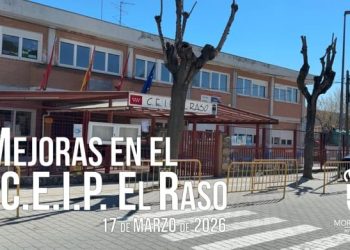 Nuestra concejal de Educación, Beatriz Matesanz, explica la inversión de más de 105.000 € para la mejora del CEIP El Raso de Moralzarzal