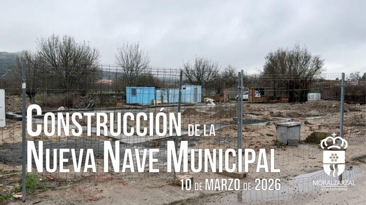 Nuestro segundo teniente de alcalde, Fernando Cobo, nos explica las obras de la nueva Nave Municipal de Moralzarzal