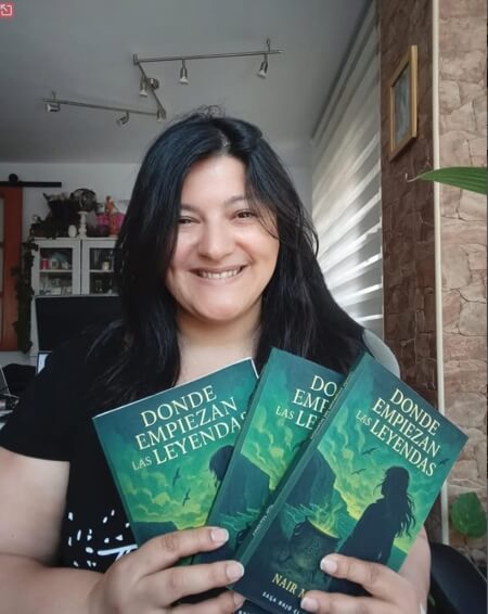 Presentación de la saga juvenil Bajo el Velo con Nair Martínez, Biblioteca de Moralzarzal