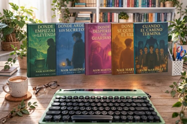 Presentación de la saga juvenil Bajo el Velo con Nair Martínez, en la Biblioteca de Moralzarzal