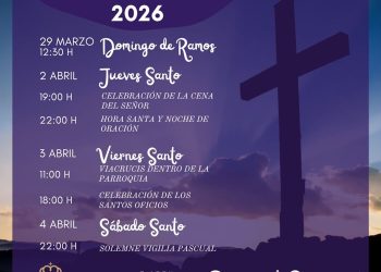 Semana Santa 2026 en Moralzarzal. parroquia San Miguel Arcángel