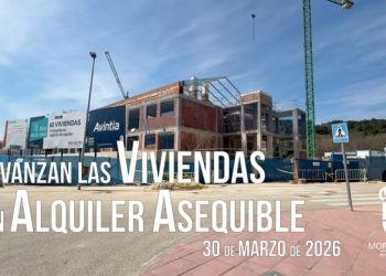 VÍDEO, Carlos Hernando comenta el avance de las obras del Plan Vive en Moralzarzal