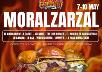 Burger Gourmet Festival 2026, hamburguesas gourmet, música y ocio familiar en Moralzarzal