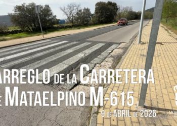 El concejal Cándido Carrillo explica en este vídeo la rehabilitación de la M-615 en Moralzarzal