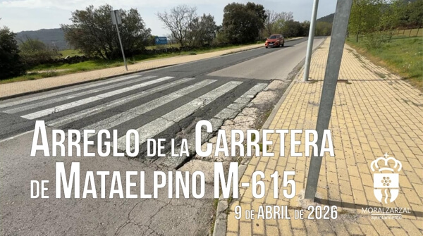 El concejal Cándido Carrillo explica en este vídeo la rehabilitación de la M-615 en Moralzarzal