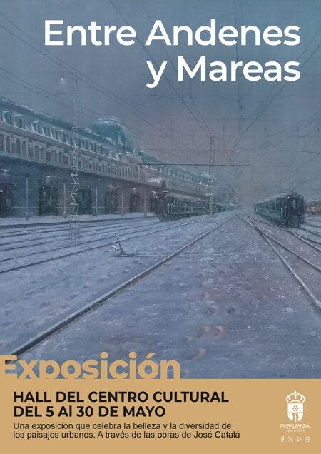 Entre Andenes y Mareas, una cita imprescindible con el arte urbano en Moralzarzal cartel