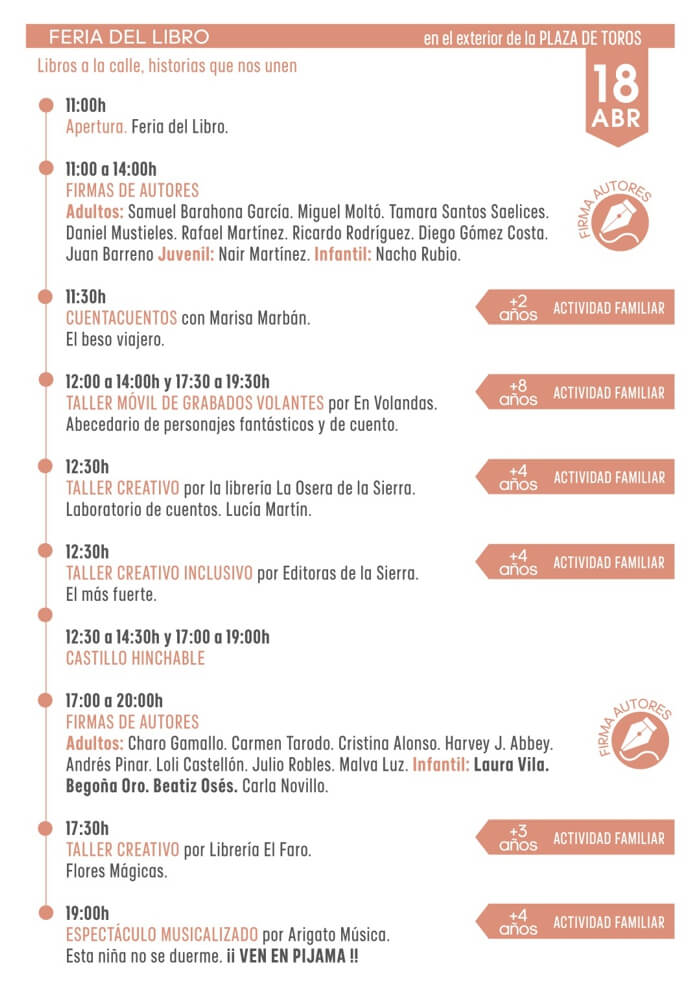 Feria del Libro Moralzarzal 2026, biblioteca