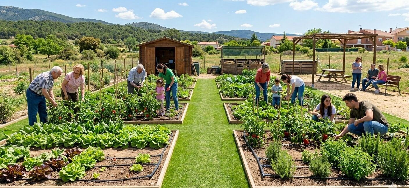 Huertos urbanos Moralzarzal 2026