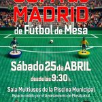 Moralzarzal se convierte en la sede de la Copa de Madrid de Fútbol de Mesa