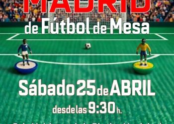Moralzarzal se convierte en la sede de la Copa de Madrid de Fútbol de Mesa