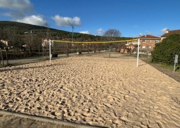 Nuevas instalaciones en Las Hachazuelas, voley playa, Moralzarzal