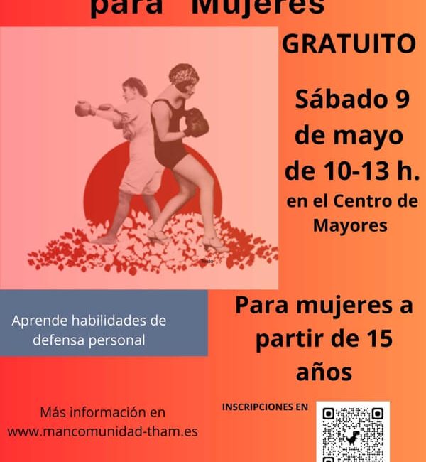Taller gratuito de autodefensa para mujeres en Moralzarzal