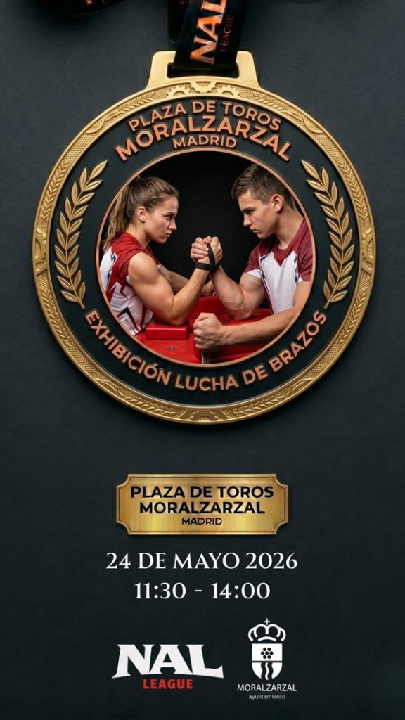 Espectacular exhibición de Armwrestling en el marco de la celebración de la VII Carrera del Día de la Mujer en Moralzarzal