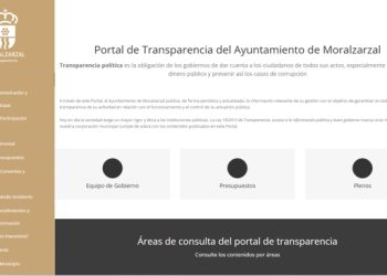 Moralzarzal transparencia. Sello Infoparticipa con el 93% de puntuación