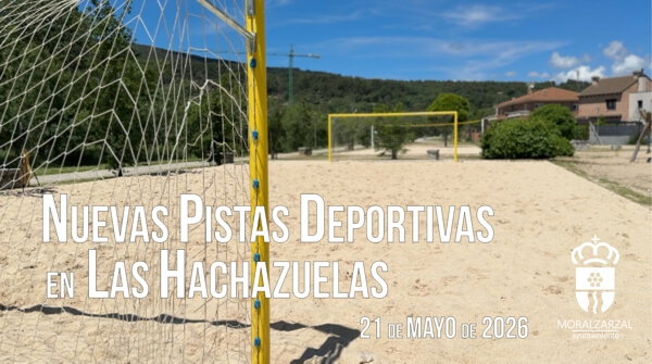 VÍDEO. Las Hachazuelas estrena una ampliación de su zona recreativa con nuevas pistas deportivas y un área canina