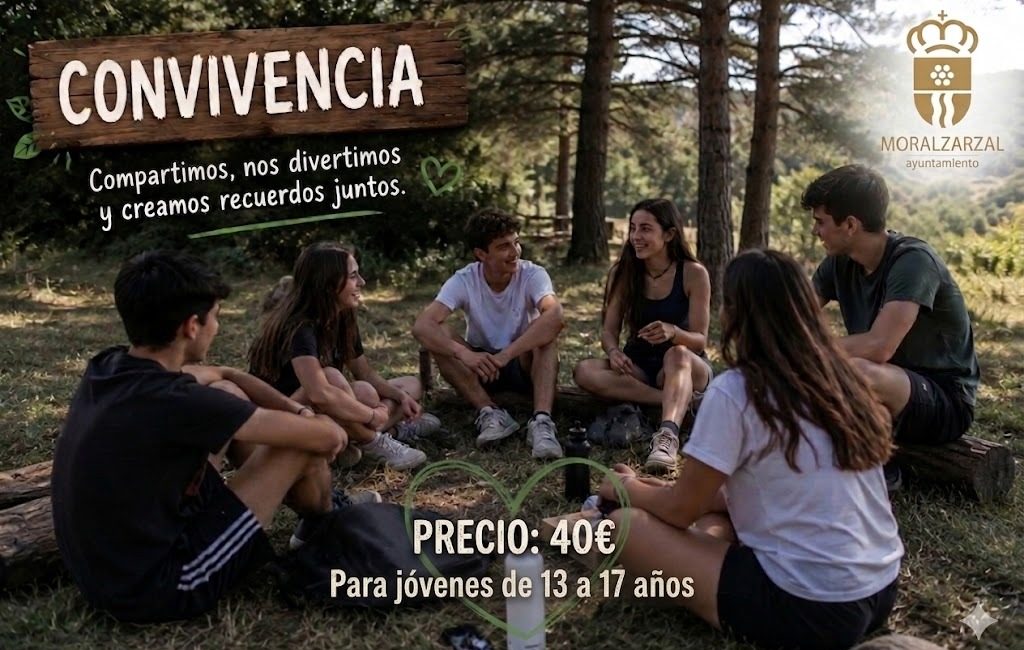 Moralzarzal: convivencia de Verano #JuventudMoral del 10 al 12 de agosto