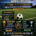 Abierto el plazo de inscripción para la XII Liga de Fútbol 7 de Moralzarzal