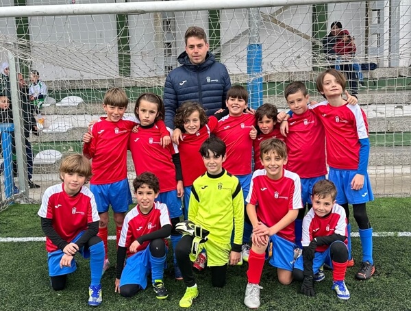 Benajamines A de Fútbol 7 de Moralzarzal, campeones de la ADS