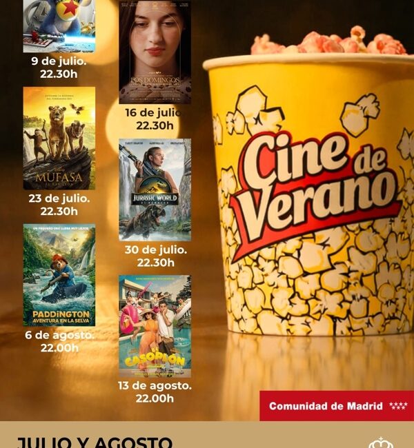 Cine de Verano 2026 Moralzarzal