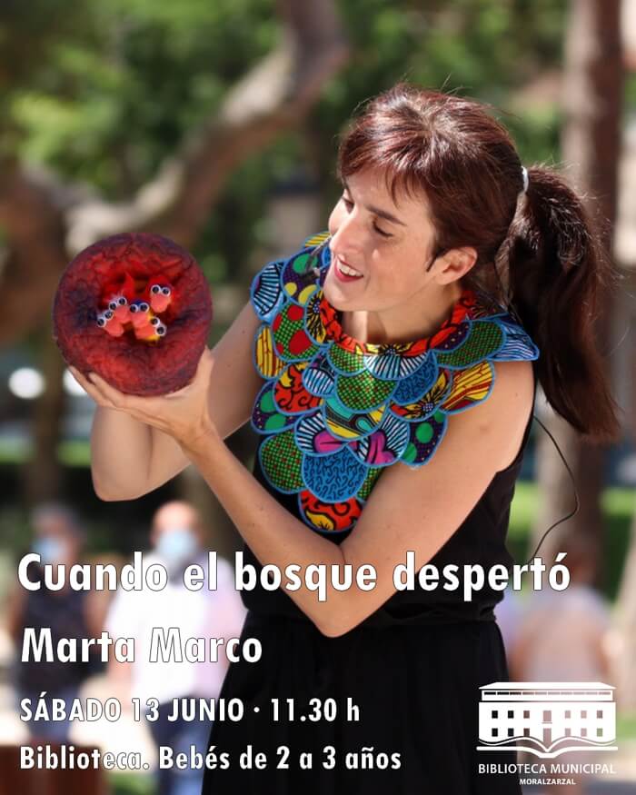 Cuando el bosque despertó. Una aventura sensorial y mágica para la primera infancia en la Biblioteca de Moralzarzal