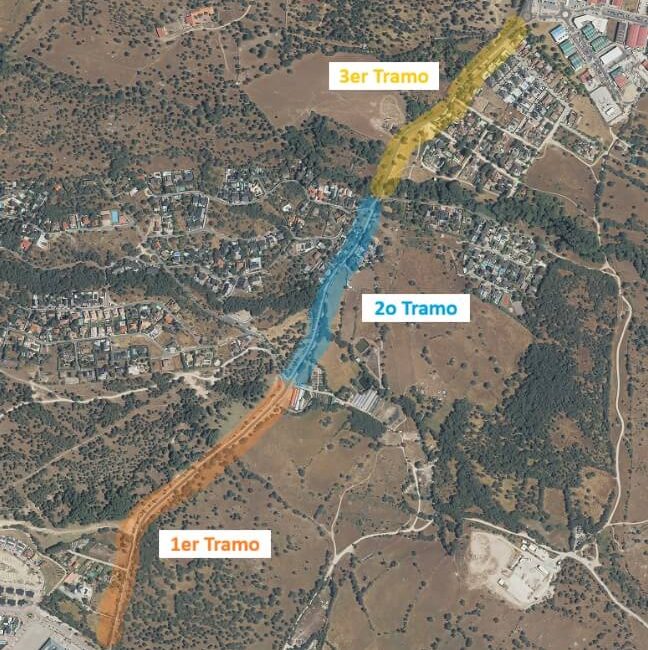 Información sobre las obras de mejora en la carretera M-615 en Moralzarzal, fases, horarios y desvíos