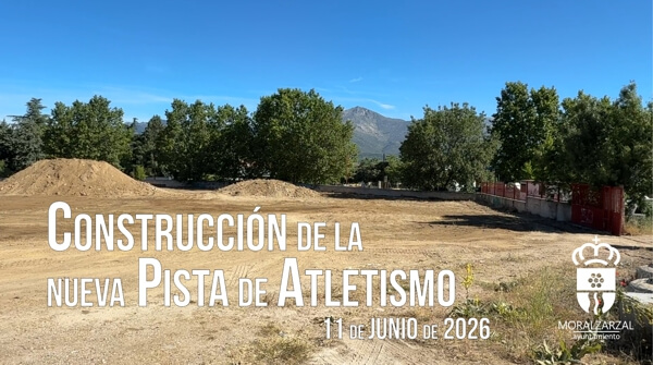VÍDEO, arrancan las obras de la nueva Pista de Atletismo de Moralzarzal